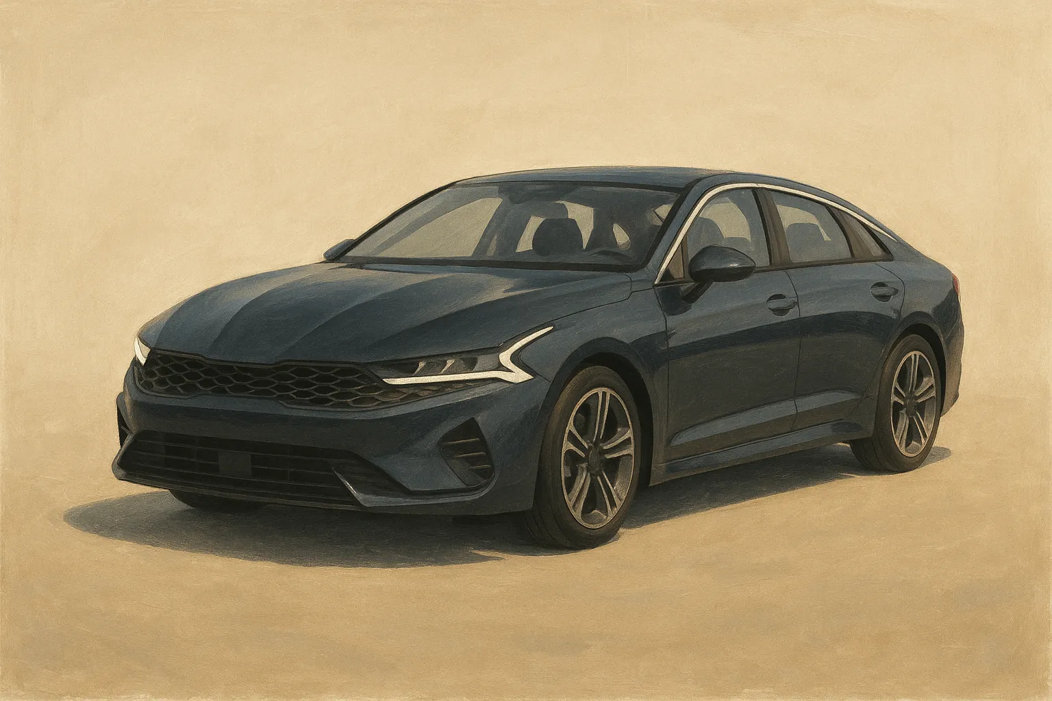 Kia K5 — художественная иллюстрация