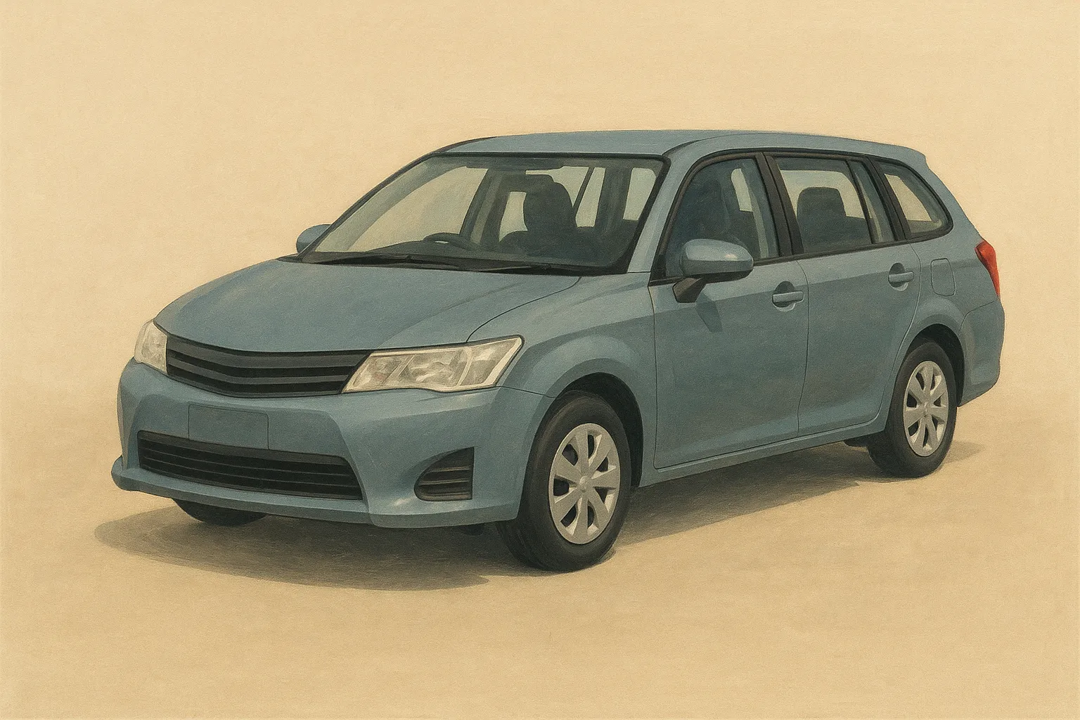 Toyota Corolla-Fielder — художественная иллюстрация